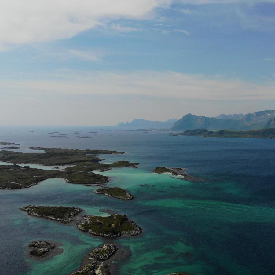 New! Luxury Cabin In Beautiful Lofoten Kleppstad Esterno foto