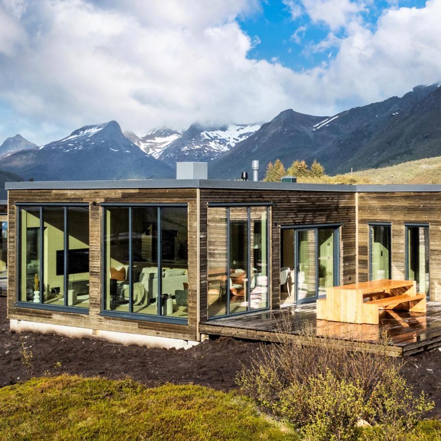 New! Luxury Cabin In Beautiful Lofoten Kleppstad Esterno foto